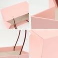 thumbnail image 3 of 6 cajas de flores portátiles, impermeables, de papel, prácticas bolsas de regalo, tipo kraft., 3 of 8