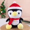 thumbnail image 2 of TOYOUME Penguin Plush Cloth Doll Pillow, Soft Stuffed Christmas Figurine, 9.45 Inches, 1-Piece, for Mantel Tree or Holiday Gift, C, 2 of 8