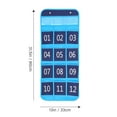 thumbnail image 2 of Minkissy Convenient Phone Holder Numbered Design Classroom Organizer 1 Set, 2 of 5