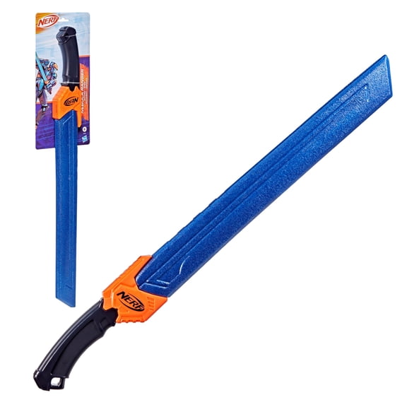 Nerf Nebula Ranger Indoor Outdoor Foam Blade, 26” Sword, Nerf Toy, 6