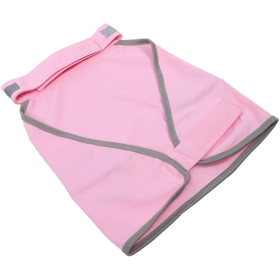PAMINGONO 1Set Pink Polyester Dog Safety Reflective Vest for Dogs