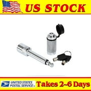 New Trailer Receiver Tow Hitch Safety Lock 5/8 Inch Dumb-bell Style With Keys