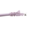 thumbnail image 5 of CableWholesale Cat6 Ethernet Cable, 24AWG, RJ45 Gold Plate Connector, 4 Pair Stranded Copper, Snagless Boot Unshielded Twisted Pair (UTP) Internet Network Patch Cable, 25 Foot, Pink, 5 of 7