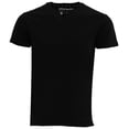 thumbnail image 4 of X RAY Men's Soft Stretch Cotton Short Sleeve Solid Color Slim Fit Slit V-Neck T-Shirt, Fashion Casual Tee for Men, 4 of 8