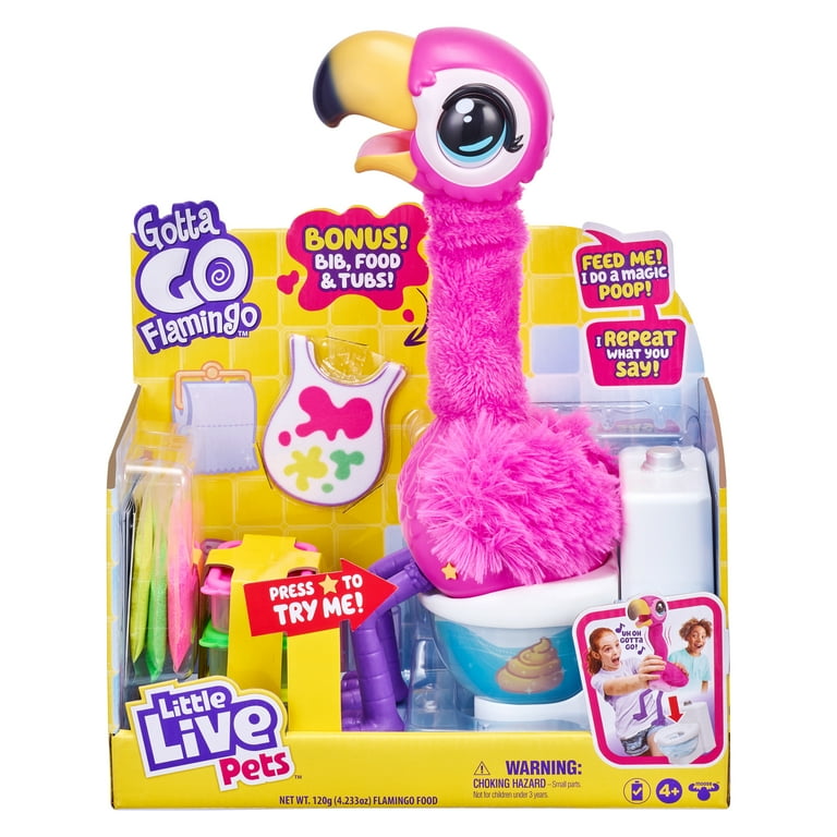 Little Live Pets Gotta Go Flamingo Sherbet Value Pack Little Live Pets Gotta Go Flamingo Sherbet Value Pack