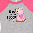 thumbnail image 4 of Inktastic New to the Flock Cute Baby Flamingo Boys or Girls Baby Bodysuit, 4 of 5