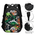 thumbnail image 3 of Fotbe Dinosaur Skeleton Mochila con Estampado y Puerto USB para Hombre y Mujer, Mochila Antirrobo, Mochila de Viaje, Mochila Escolar, Mochila Universitaria, 3 of 7