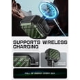 thumbnail image 7 of SUPCASE for Apple AirPods 4 Case with Lock & Carabiner, [IP68 Waterproof] [Compatible with MagSafe] Full-Body Anti-Scratch Hard Shell Waterproof Cover for AirPods 4th Generation 2024, Guldan, 7 of 7