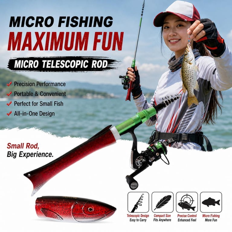 big fish ice fishing poles Armor Extendable Pro 36