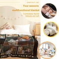 thumbnail image 4 of Custom Blankets with Photos Personalised Couples Blanket Gifts Customized Picture Blanket Memory Gifts Birthday Gift for Wife Husband Girlfriend Boyfriend, 76x102cm, 4 of 5