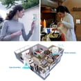 thumbnail image 5 of Timbre, producto Lovin Kit de timbre inalámbrico resistente al agua con 36 timbres, volumen ajustable; Funcionamiento de 1000 pies, con timbre de puerta con sonido LED y flash para el hogar (1 recepto, 5 of 5