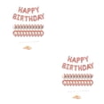 thumbnail image 1 of Bewildely Globos de cumpleaños Número de iris Globos de papel de aluminio Decoraciones para fiestas de cumpleaños para niños Globos Globo de, 1 of 6