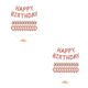 thumbnail image 1 of sweethay Juego de globos de fiesta, juego de globos de látex de papel de aluminio con purpurina, decoración inflada para fiesta de cumpleaños, oro rosa oro rosa 2piezas sweethay CBP153133, 1 of 1