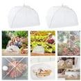 thumbnail image 6 of Food Covers Pop-Up Encrypted Mesh Plate Serving Tents, Fine Net Screen Umbrella for Outdoors, Parties, Picnics, BBQs, Reusable and Collapsible, 6 of 6
