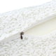 thumbnail image 3 of Almohada ortopédica de cuña para rodillas, ideal para quienes duermen de lado y alivian la presión. Blanco, 3 of 8
