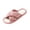 Pink, variant on Checkered Open Toe Slides, Women's Classic Criss Cross Linen Slippers Fashion Checkered Open Toe Slide Sandals Summer Home Breathable Sweat Absorbing Indoor House Flat Shoes, Pink 5.5