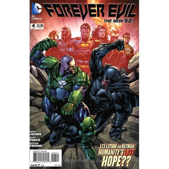 Forever Evil #4 VF ; DC Comic Book