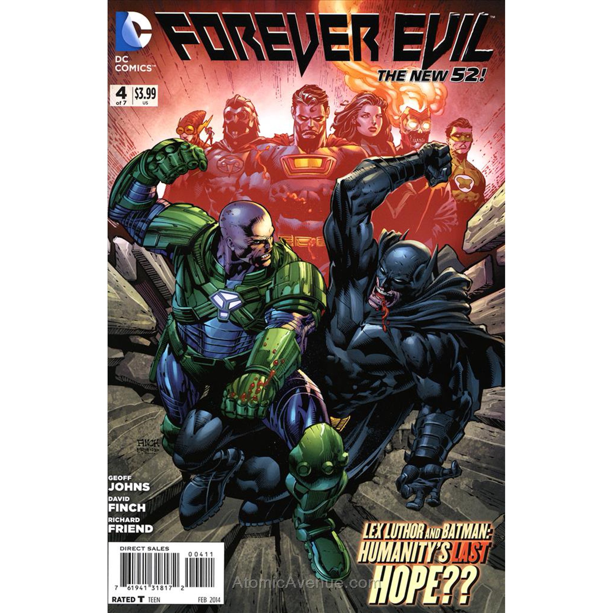 Forever Evil #4 VF ; DC Comic Book