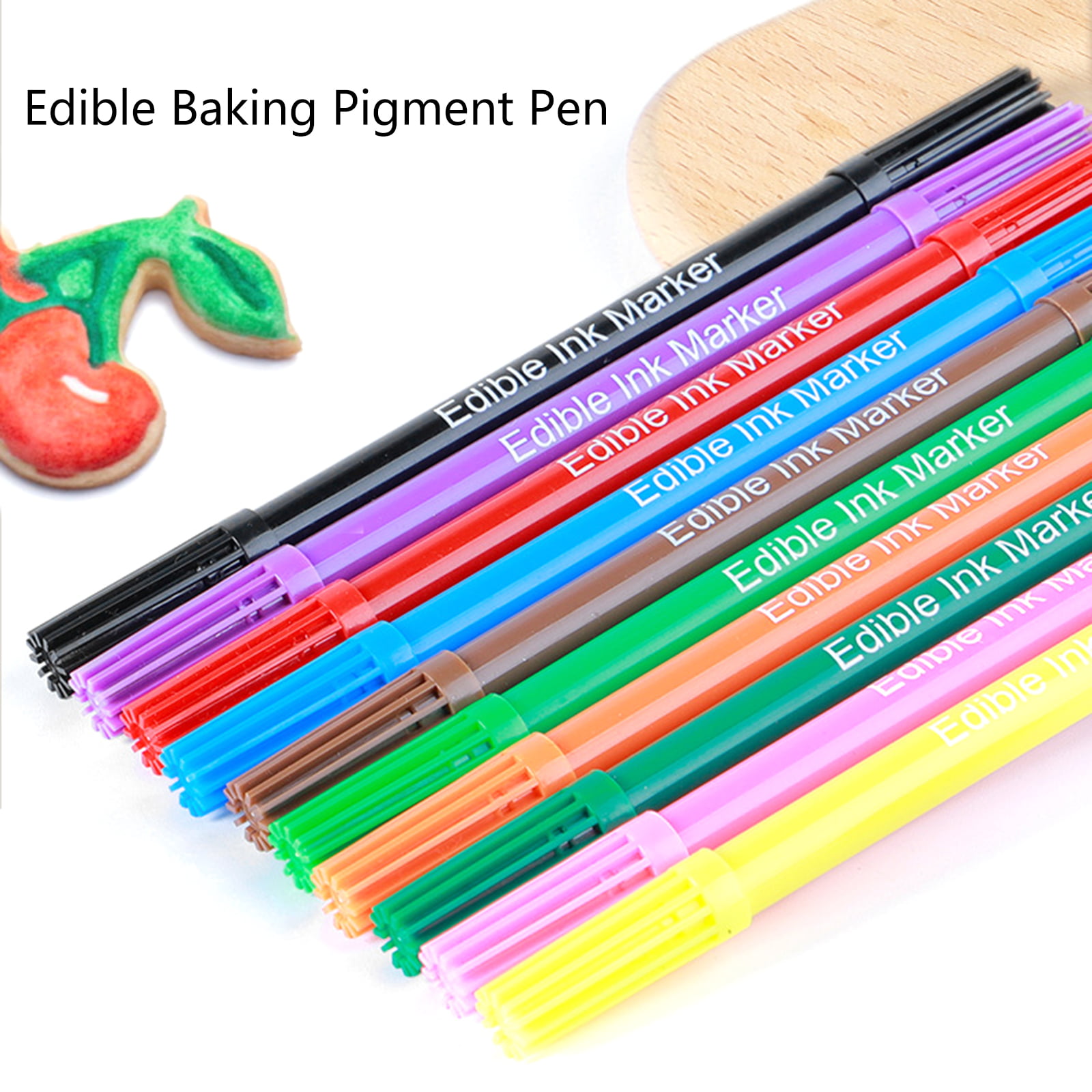Edible Food Pens Edible Markers For Cookie Decorating 12-Color Edible Ink  Food Decorating Pens For