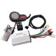 thumbnail image 1 of Medidor de Acelerador con Pantalla LCD + Controlador de 36V 16A con Tarjeta NFC para Piezas de Reacondicionamiento de Bicicleta y Scooter EléCtrico Pro, 1 of 5