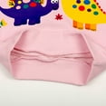 thumbnail image 5 of Dinosaur Sweatshirt for Toddler Girls Casual Pullover Crewneck Sweater Dino Baby Girls Long Sleeve Clothes 4T, 5 of 6