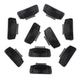 thumbnail image 2 of Clips de extensión de cabello shamjiam 10 piezas negro, 2 of 7