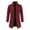Red, variant on Men's Coats And Jackets Hooded Men Casual Solid Zipper Cardigan Stand-Up Collar Pocket Long Sleeve Sweater Coat Red XL JE