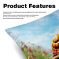 thumbnail image 2 of Snail Covers with Unique Patterns, Set of 2 Decorative Throw Pillow Inserts for Sofa Bed Couch, 16x16/18x18/20x20 Inches, Ideal for Home Decor and Gifting, 2 of 6