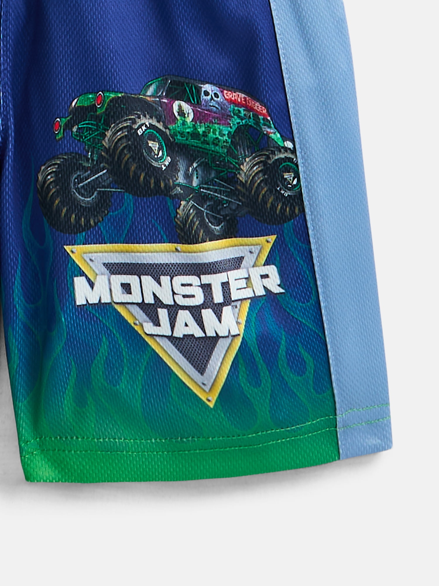 Monster Jam Boys Graphic Soccer Jersey and Shorts Set, 2-Piece, Sizes 4-16