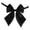 Black, variant on Womens Pre Tied Bow Tie Large Bowknot Necktie For JK Uniform School Uniform Office Work Party And Daily Fashion Accessory,Black,One Size