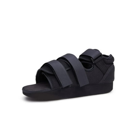 

Post Op Shoe - Lightweight Medical Walking Shoes with Adjustable Strap - Orthopedic Recovery Cast Shoe for Post Surgery Fractured Foot Injured Toes Stress Fracture Sprains - Left or Right Foot
