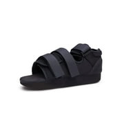 Post Op Shoe - Lightweight Medical Walking Shoes with Adjustable Strap - Orthopedic Recovery Cast Shoe for Post Surgery, Fractured Foot, Injured Toes, Stress Fracture, Sprains - Left or Right Foot