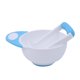 thumbnail image 2 of Worallymy Baby Grinding Bowl Manual Kids Feeding Bowl Verduras Frutas Infantil Food Masher Set Azul Blanco Worallymy JD735809503, 2 of 7