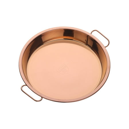 

Stainless Steel Pan with Handle Restaurant Tray Cake Dish Kitchen Serving Tray