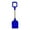 Blue, variant on 1PC Boy and Girl 's Snow Shovel Boy and Girl 's Beach Shovel with Wooden Handle