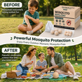 thumbnail image 4 of MosquitoRepellent for Patio - MosquitoRepellent Indoor & Outdoor Protection - Mosquito Deterrent for Yard - Mosquito Control for Rooms, Keep Mosquitos Away for Camping - 36 Balls, 4 of 8