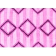 thumbnail image 1 of Ahgly Company Indoor Rectangle Abstract Pink Modern Area Rugs, 4' x 6', 1 of 4