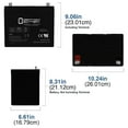 thumbnail image 2 of 12V 75AH Battery Remplacement pour Karma Produits Médicaux KS 737.2L, 2 of 6