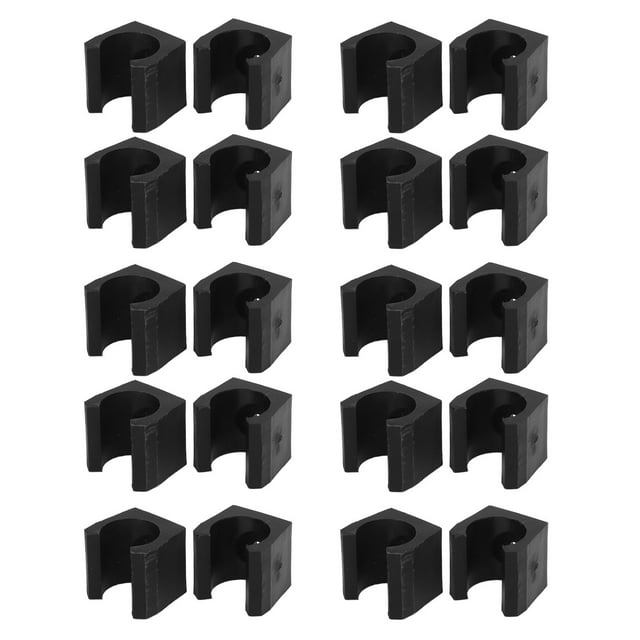 Soporte de Clip de localización de tacos de billar, 20 piezas, Clips para palos de billar, soporte para caña de pescar, Clip, estante para tacos de billar, diseño aerodinámico