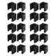 thumbnail image 1 of Clips para palo de billar de 20 piezas, estante para tacos de billar duradero, soporte de Clip de localización de taco de billar negro ligero para Club en casa, 1 of 8