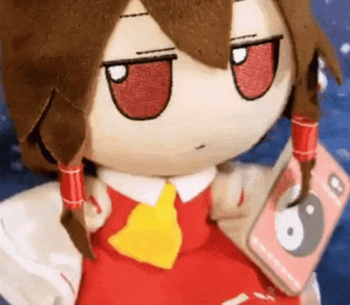 Anime TouHou Project Plush Series Hakurei Reimu Plush Doll Toys Gifts 20cm