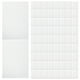 thumbnail image 3 of Calcomanías de etiqueta de 100 hojas calcomanías en blanco clasificación pegatinas en blanco etiqueta etiqueta pegatina, 3 of 5