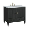 thumbnail image 7 of James Martin Vanities 485-V36-3Car Myrrin 36" Single Basin Wood Vanity Set - White, 7 of 7