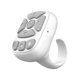thumbnail image 3 of V5.3 Control remoto para pasar páginas, grabar videos, obturador remoto para cámara de teléfono Blanco, 3 of 9