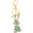 thumbnail image 3 of SURJDE 2pcs Bunny Keychain Key Rings for Car Keys Purse Key Chain for Wallet Baby Pendant Rhinestones, 3 of 7