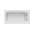 thumbnail image 3 of Proflo PFW6032ALSKWH Plus A 60" X 32" Alcove 8 Jet Whirlpool Bath Tub - White, 3 of 3