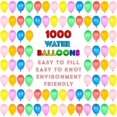 thumbnail image 2 of CHAO 1000x Globos de agua, bombas de agua, coloridos, fáciles de llenar, 2 of 5
