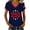 Navy#9527, variant on CONZONE Womens Usa 250Th Anniversary T-Shirts Short Sleeve July 4Th T Shirts for Women Casual Crew Neck Patriotic Usa Letter Graphic Lightweight Tees Soft Cozy Dailywear