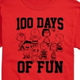 thumbnail image 3 of Peanuts - 100 Days Of Fun - Men's Short Sleeve Graphic T-Shirt, 3 of 6