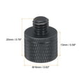 thumbnail image 2 of Uxcell 8Pcs Mic Stand Adapter 1/4 Female to M8 Male Camera Screw Thread Adapter for Microphone Tripod Stand Black, 2 of 5